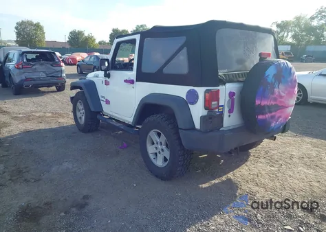 2014 Jeep Wrangler Sport из США, поврежденный, VIN 1C4AJWAGXEL307293